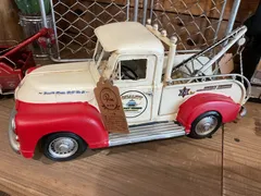 懐かしのブリキのおもちゃ トラック オーナメント （2台セット