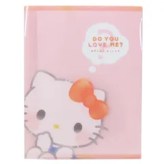 ハローキティ ポケットファイル ダブルサイドポケットクリアファイル サンリオ カミオジャパン 新学期準備文具 キャラクター グッズ 