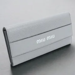 ミュウミュウ MIUMIU(OUTLET) 長財布ニ折小銭入付き レディース レザー長財布のサムネイル