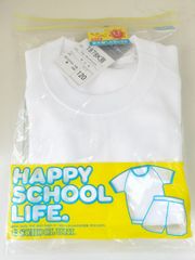 スクールユニ 半袖シャツ クルーネック