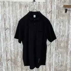 【フォロー割引20%】  TAKEO KIKUCHI メンズ ポロシャツ ブラック 【a0195】