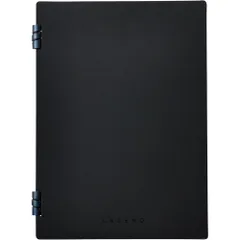 （まとめ買い）キングジム やわらか らせんリングノート LASENO(ラセーノ) B5 クロ 9065-BK 【5冊セット】