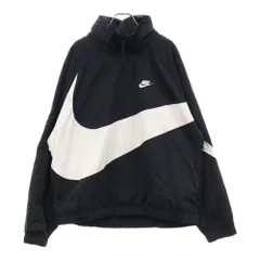 NIKE (ナイキ) BIG SWOOSH ANRK JACKET AJ1405-010 ビッグスウッシュ ナイロントラックジャケット ブラックのサムネイル