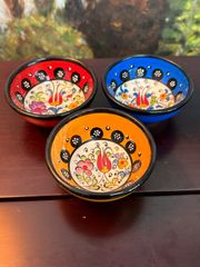 トルコ製　豆皿　ミニボウル　キュタフヤ陶器
