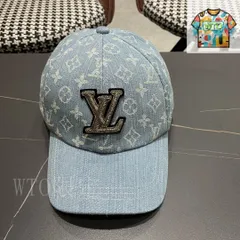 【今日WTO】LV デニム ベースボールキャップ-UX71-RI72