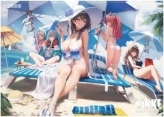 [중고] 클리어 포스터 A3 클리어 포스터 집합 무늬 -summer- [승리의 여신:NIKKE]