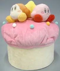 【中古】ぬいぐるみ カービィ＆ワドルディ カップケーキのぬいぐるみボックス 「一番くじ 星のカービィ あま～いひととき。」 ラストワン賞