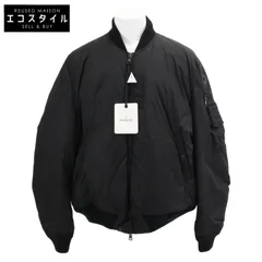 MONCLER Allix ブラック MA-1 フライトジャケット 美品 MONCLER ALLIX MA-1 ダウン ボンバージャケット 黒 0