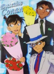 【中古】ポスター(アニメ) クリアポスター 平次＆怪盗キッド＆新一 「セガラッキーくじ 名探偵コナン-連載20周年記念Ver.-」 D賞