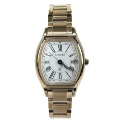 シチズン CITIZEN XC クロスシー ティタニア ライン ハッピーフライト エコドライブ 腕時計 ES9354-51A 電波ソーラー サクラピンク