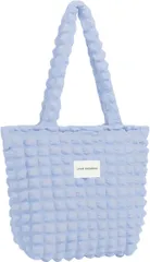 Chicer ポップコーンバッグ マザーズバッグ ショルダー 大容量 トート キルティングバッグ レディース トートバッグ ショルダーバッグ 可愛い 軽量 おしゃれ 通勤バッグ 通学バッグ 出産祝い ママ用(ライトブルー)