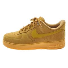 NIKE ナイキ CJ9179-200 Air Force 1 Low '07 WB Flax/Wheat エアフォース1 ロー フラックス ウィート ローカット スニーカー ブラウン系 27.5cm【中古】