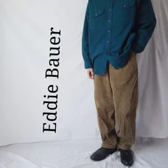 【90s】Eddie Bauer エディーバウアー コーデュロイパンツ 太畝