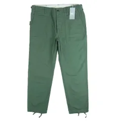 Engineered Garments エンジニアードガーメンツ BEAMS PLUS 別注 GLASSFIELD PANTS BACKSATIN ビームス グラスフィールド ベイカー パンツ オリーブ系 36【中古】のサムネイル