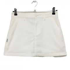 ジャックバニー スカート 白 ストレッチ 内側インナーパンツ レディース 1(M) ゴルフウェア Jack Bunny