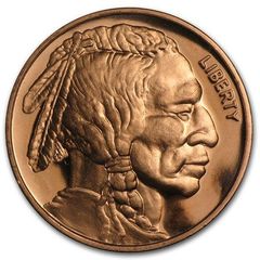 Golden State Mint 「バッファロー」 純銅2オンスメダル - メルカリ