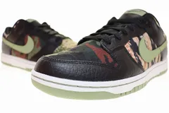 ナイキ NIKE DUNK LOW SE BLACK MULTI CAMO 28cm DH0957-001 ダンク ロー ブラック マルチ カモ 【ブランド古着ベクトル】【中古】▲■250813のサムネイル