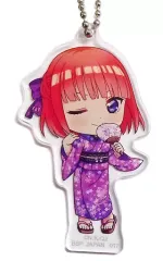 【中古】雑貨 中野二乃 アクリルチャーム 「一番くじONLINE 五等分の花嫁∬ ～『ねぇ、一緒にお祭りに行かない?』～」 L賞