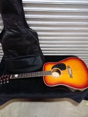 wood land アコースティックギター アヤンキー？ ケース付き