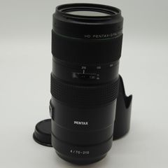 ■美品■ HD PENTAX-D FA 70-210mm F4ED SDM WR:デジタル一眼レフカメラ用望遠ズームレンズ f/4口径を一定に保ちながら高性能。耐候性構造、最小焦点距離0.95メートル。