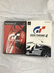 (中古) PS2 GRAN TURISMO 3　GRAN TURISMO 4 2本セット