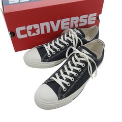 コンバース/CONVERSE AS WASHEDCANVAS OX オールスター キャンバス スニーカー ブラック サイズ メンズ28.0cmのサムネイル