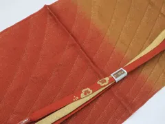 【一輝堂】【着物】和装小物　帯締め帯揚げセット　帯締　帯揚　暈し　金通し　高麗　金糸　25w02-3135