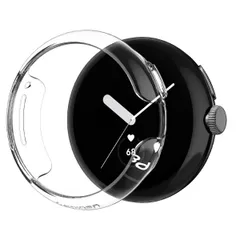 【在庫セール】吸収 衝撃 簡易着脱 落下 対応 超薄型 Watch シンプル Watch スリム Pixel 軽量 Pixel 保護カバー ケース/Google シン・フィット 2 ACS05794 Google (クリスタル・クリア) Spigen