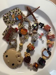 ひぃ様専用♪ハンドメイドストラップキティちゃんおまけ付き♪