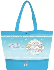 【中古】バッグ 集合 ポケット付きビニールトート 「すみっコぐらし」