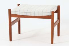 デンマーク製 スツール チーク材 北欧ビンテージ家具/DK18012