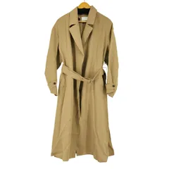 グリーンレーベルリラクシング GREEN LABEL RELAXING オーバーカラーテロンチコート レディース  38