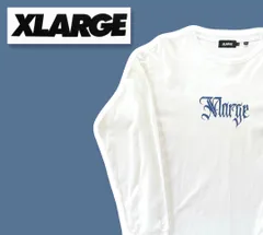 XLARGE ロンT ロングスリーブ スカル 死神 ホワイト サイズ L