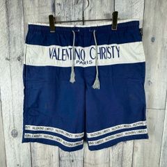 VALENTINO CHRISTY PARIS ヴァレンティノクリスティ 綿 水着 スイムパンツ LL
