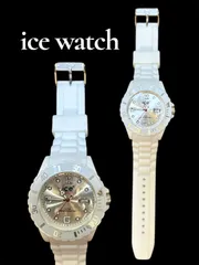 tomo_kpopgirls様　アイスウォッチ　icewatch 腕時計　ホワイト　フェイス　45mm リューズ込み47mmのサムネイル