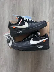 2024年最新】off－white nike air force 1 low blackの人気アイテム - メルカリ