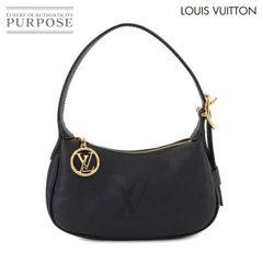 未使用 展示品 ルイ ヴィトン LOUIS VUITTON モノグラム アンプラント ミニ ムーン ハンド バッグ ノワール M82391 RFID 90289222