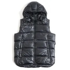 極美品◆19AW TATRAS/タトラス MTA19A4564 POSEIDONE/ポセイドン ロゴワッペン付き WZIP フーデッド ダウンベスト/ジレ ブラック 04 正規品のサムネイル