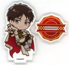 【中古】アクリルスタンド・アクリルパネル エレン・イェーガー アクリルスタンド 「まるくじ 進撃の巨人 チェスStyle ちびキャラver.」 大吉-1