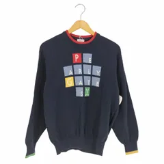 パーリーゲイツ PEARLY GATES 日本製 コットン ブロックデザインニット メンズ JPN：S のサムネイル
