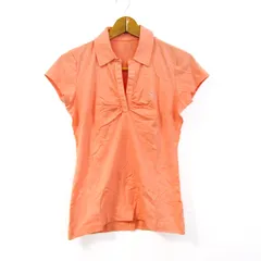 カルバンクライン ポロシャツ 半袖 トップス レディース S/Pサイズ ピンク系 Calvin klein 【中古】
