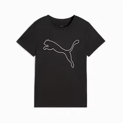 【新品】puma(プーマ) レディース ウィメンズ トレーニング TAD エッセンシャル ロゴ 半袖 Tシャツ ティーシャツ Tシャツ 吸汗速乾 dryCell   プーマブラック   527332-01
