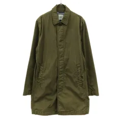 GAP ギャップ コットン ステンカラーコート S カーキ メンズ 古着