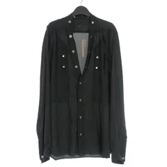 Rick Owens キュプラシャツ ノーカラー DRKSHDW SHIRT