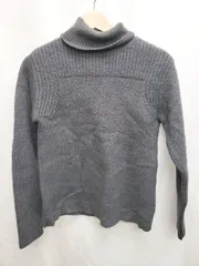 ◇ ⊇ UNITED ARROWS BLUE LABEL ユナイテッドアローズ 長袖 ニット セーター サイズM ダークグレー レディース P  【1408200019812】