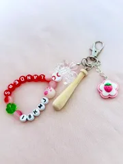 SSG LANDERS イニシャル バックナンバー ビズ キーホルダー