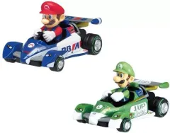 【中古】ミニカー マリオ＆ルイージ 「マリオカート」 サーキットプルバック [TV012]