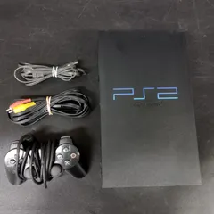 [D21509]PS2 プレイステーション2　本体セット SCPH-30000 （ジャンク）