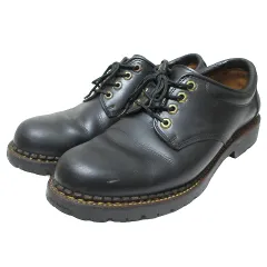 ダナー DANNER D-2105 プレーントゥ シューズ ドレスシューズ ビジネス 靴 10 約28cm 黒 ブラック Xのサムネイル