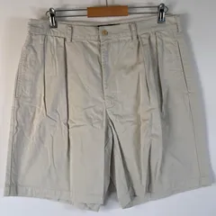 古着 90's/90年代 ポロバイラルフローレン Polo by Ralph Lauren ショートパンツ 半ズボン ポロチノ ハーフパンツ w36 ライトベージュ メンズ